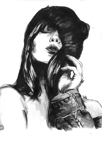 chica gorro